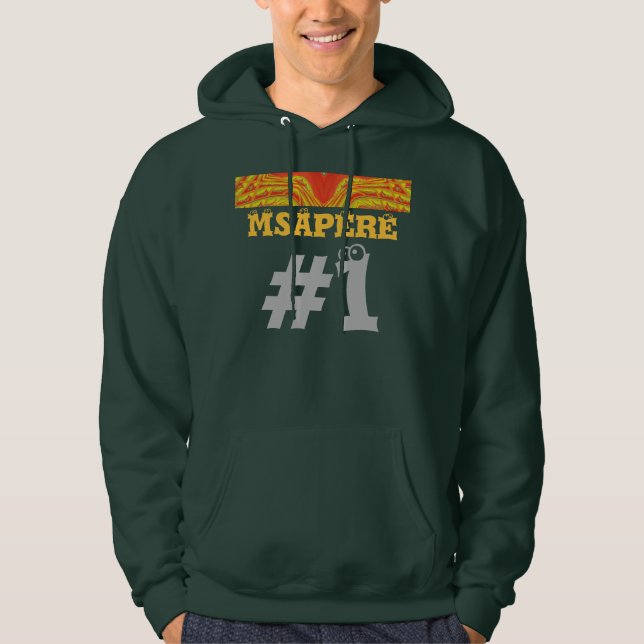Msapere #1 Hakuna Matata Hipster Sweat - shirt à c (Devant)