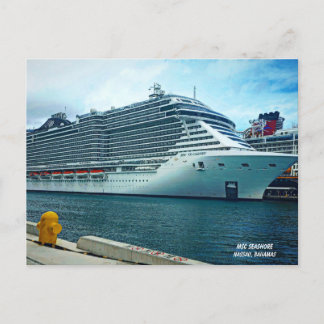 MSC Cruise Postcard Postkarte