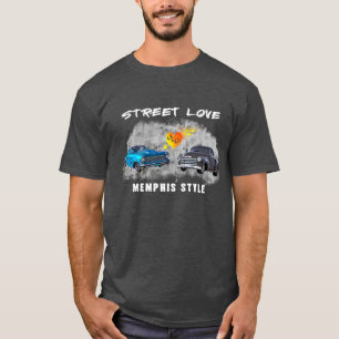 MSO Street Liebe Ole Heavy & Heifer. Straßenrenne T-Shirt
