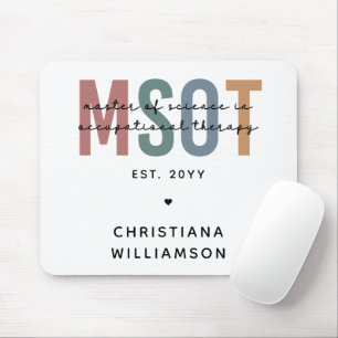 MSOT-Master für Berufstherapie Mousepad