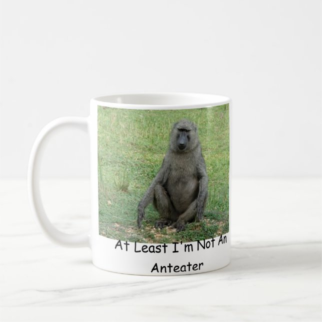 MST3K mindestens bin ich nicht ein Anteater Kaffeetasse (Links)