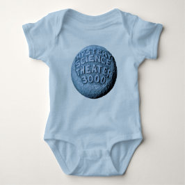 MST3K Mond-Bodysuit (Baby-Blau) Baby Strampler