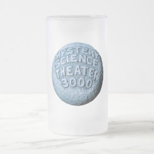MST3K Mond-Liter-Glas Mattglas Bierglas