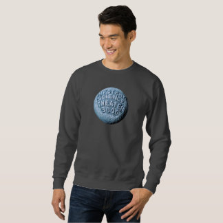 MST3K Sweatshirt Lune (gris foncé)