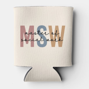 MSW Master of Social Work Retro Abschluss Dosenkühler