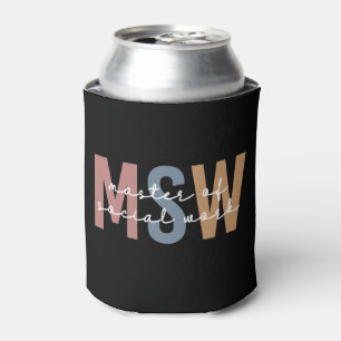 MSW Master of Social Work Retro Abschluss Dosenkühler