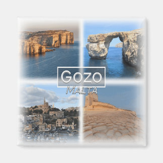 MT0016 Europa, Malta, Gozo, Kühlschrank Magnet