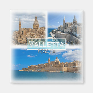 MT0019 Europa, Malta, Valletta, Kühlschrank Magnet