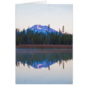Mt Bachelor du lac Little Lava, Oregon