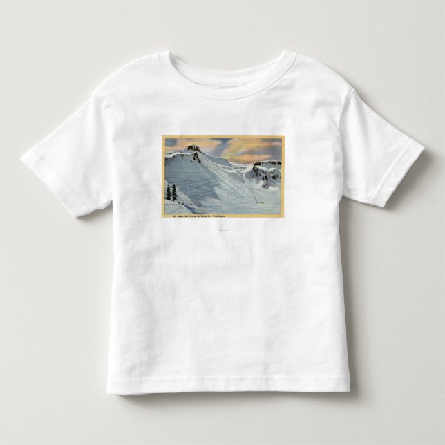 Mt. Bäcker, Washington - Ansicht des Kleinkind T-shirt (Vorderseite)