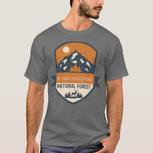 Mt Baker snoqualmie Nationalwald 2 T-Shirt