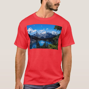 Mt Baker und Baker Lake T-Shirt