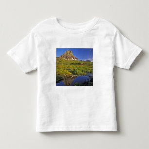 Mt Clements spiegeln sich im kleinen Pool von Loga Kleinkind T-shirt