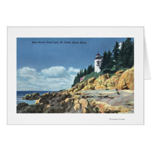 Mt. Desert Island, phare de Bass Harbour Head
