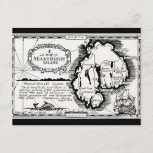 Mt Desert Island Postkarte