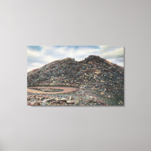 Mt. Evans, Colorado-Gipfel ViewMt. Evans, Co Leinwanddruck