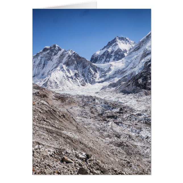 Mt Everest & Base Camp in Snowy Himalayan Mountain (Vorne)