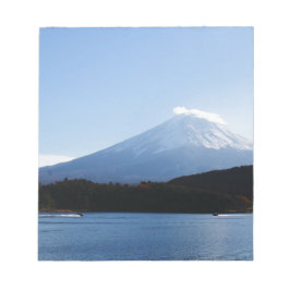 Mt Fuji Fuji Lake Kawaguchi Notizblock