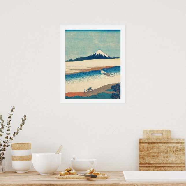 Mt Fuji japanisch drucken, Value Poster Paper (Mat (Küche)