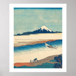 Mt Fuji Papier japonais Imprimé, Poster de valeur 