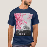 Mt Fuji & Sakura Blume Japanisches Kirschblossom