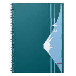 Mt. Fuji seen from the northeast. Notizblock