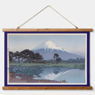 Mt.Fuji, Suzukawa, Yoshida Wandteppich Mit Holzrahmen