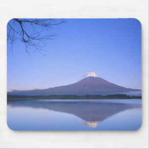 Mt. Fuji vom Motosu-See, Yamanashi, Japan Mousepad