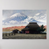 Mt. Fuji von Narusawa Kawase Hasui 1952