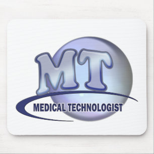 MT FunBlue LOGO - LABOR FÜR MEDIZINTECHNOLOGIEN Mousepad