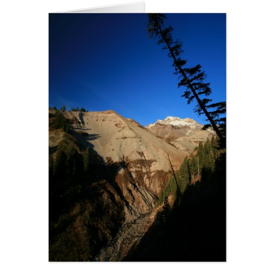 Mt. Haube durch Zickzack-Schlucht Karte