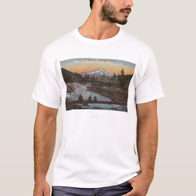 Mt. Haube, Oregon T-Shirt (Vorderseite)