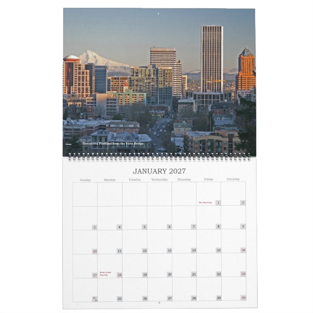 Mt. Hauben-Kalender Kalender (Jan 2027)