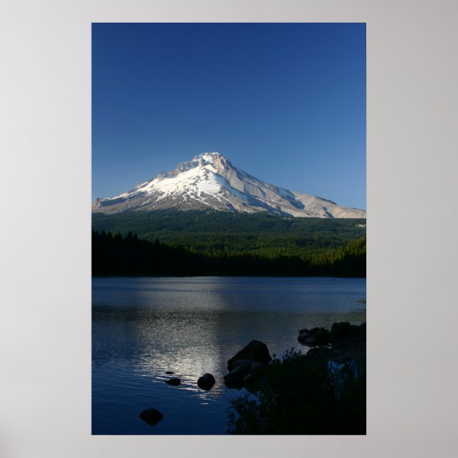 Mt. Hood from Trillium Lake Poster (Vorne)