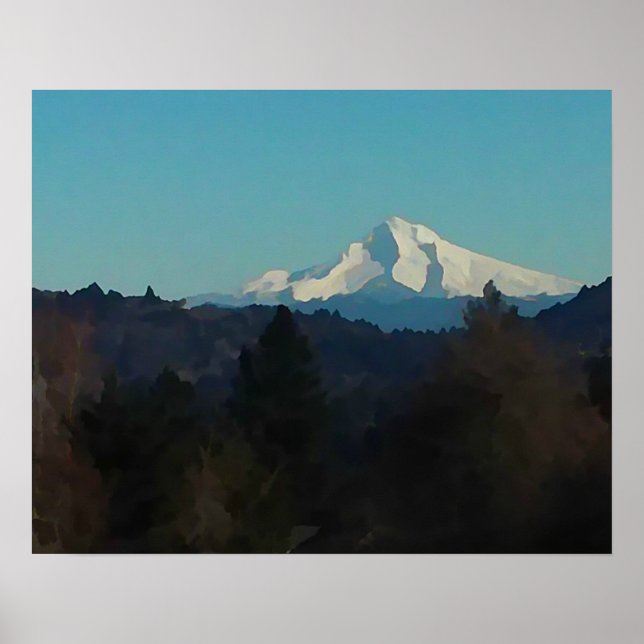 Mt. Hood Poster (Vorne)