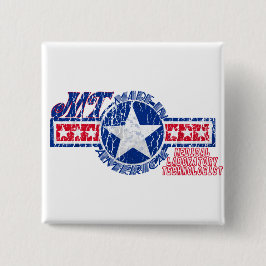 MT IN DEN USA PATRIOTIC MEDICAL TECHNOLOGIST BUTTON