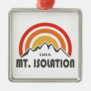 Mt. Isolation New Hampshire Ornament Aus Metall