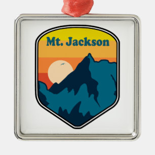 Mt. Jackson New Hampshire Sonnenaufgang Ornament Aus Metall