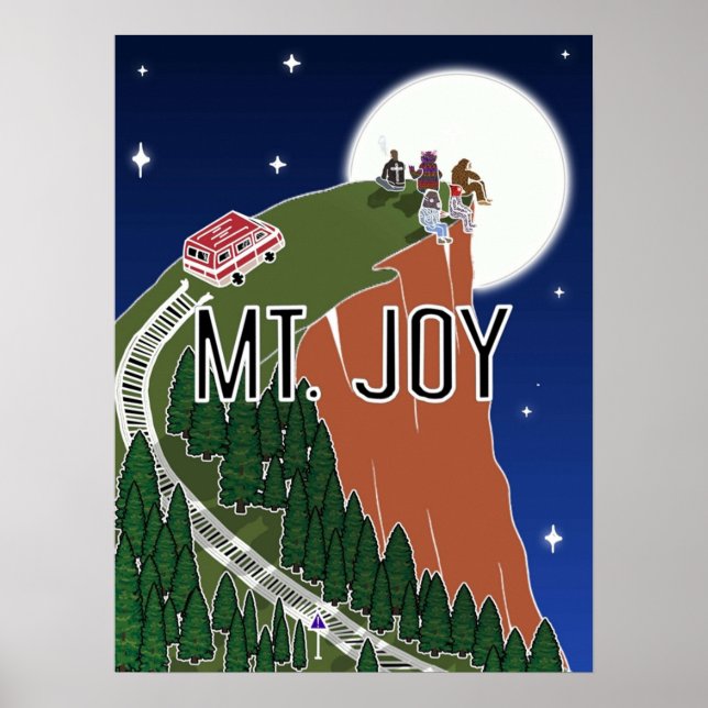 Mt Joy Original Artwork Poster (Vorne)