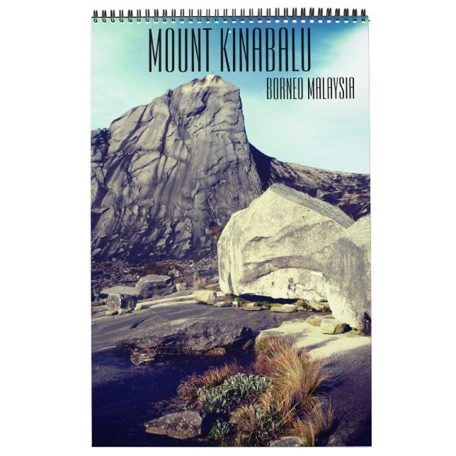 Mt Kinabalu borneo Kalender (Titelbild)