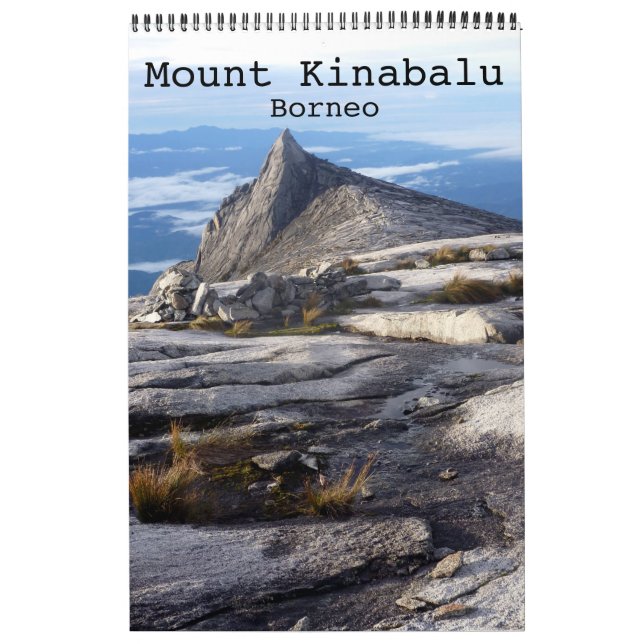 Mt Kinabalu borneo Kalender (Titelbild)