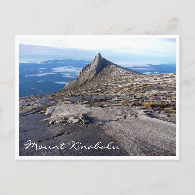 mt Kinabalu Natur Postkarte (Vorderseite)