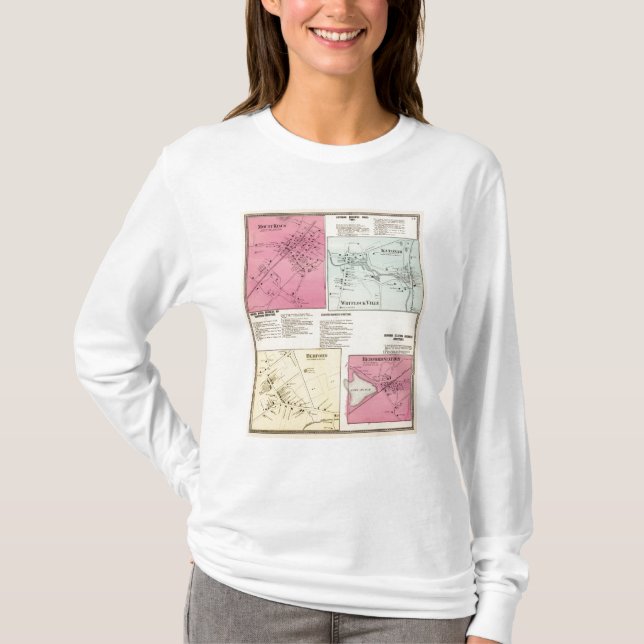 Mt Kisco, Katonah, Whitlock Ville, Bedford T-Shirt (Vorderseite)