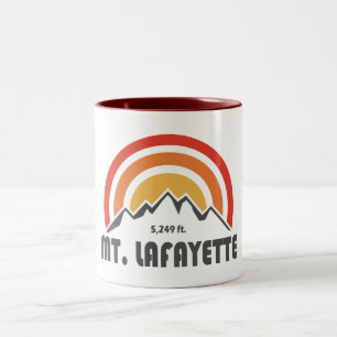 Mt. Lafayette New Hampshire Zweifarbige Tasse