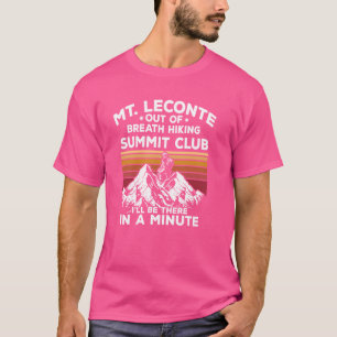 Mt Leconte aus dem Atem Wandergipfel werde ich die T-Shirt