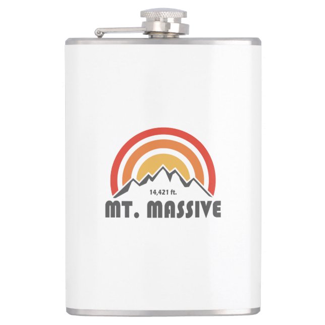 Mt. massiv flachmann (Vorderseite)