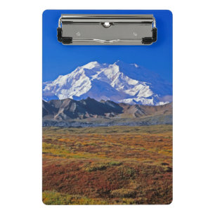Mt. McKinley Denali Nationalpark, Alaska Mini Klemmbrett