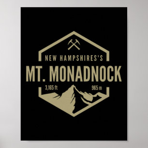 Mt. Monadnock Bergreisen Poster