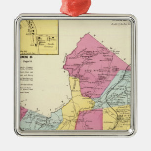 Mt Pleasant, Stadt Ornament Aus Metall