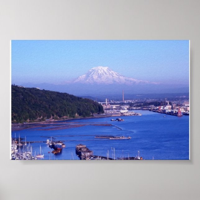 MT RAINIER TACOMA WASHINGTON POSTER (Vorne)
